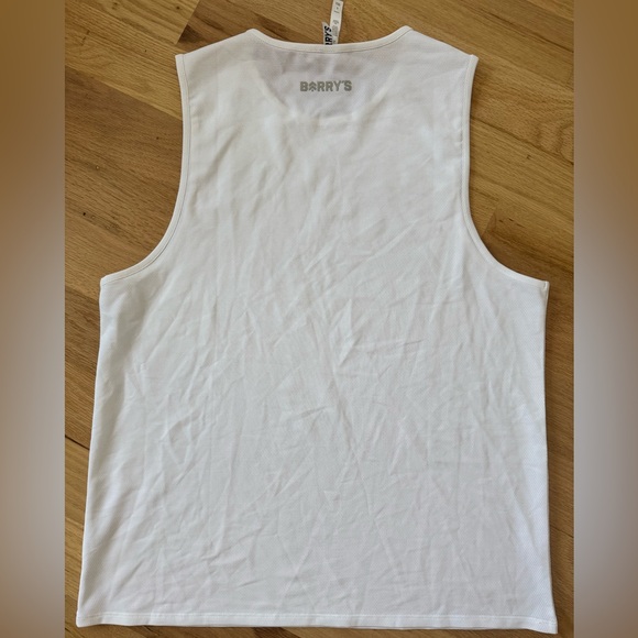 Barrys White Lift Muscle Tank - Picture 2 of 2